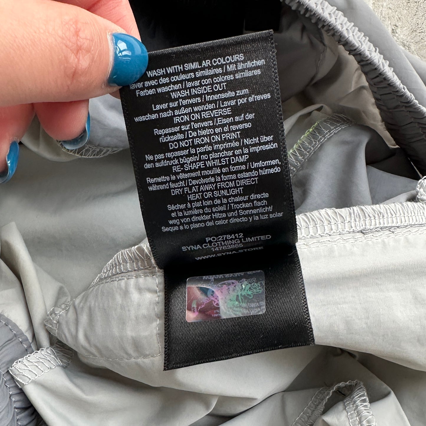 Syna Team Grey Tracksuit
