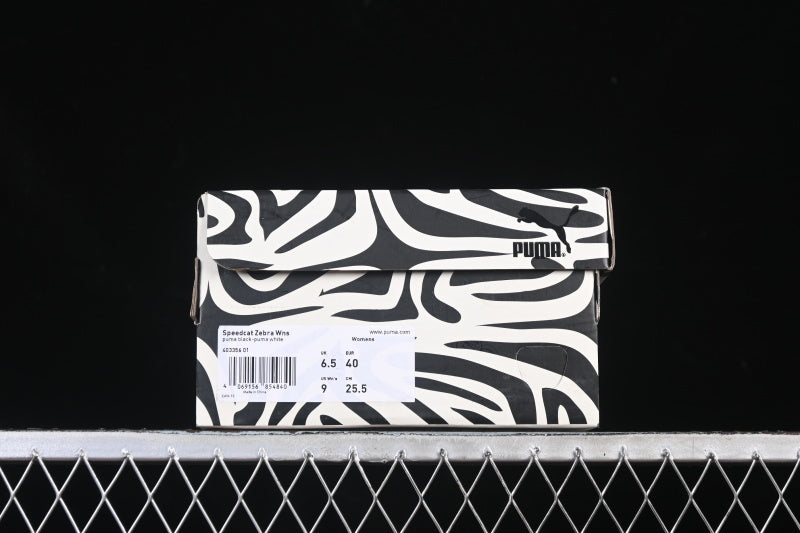 Puma ZEBRA LOW TOP CASUAL LIFE SHOES WHITE/BLACK