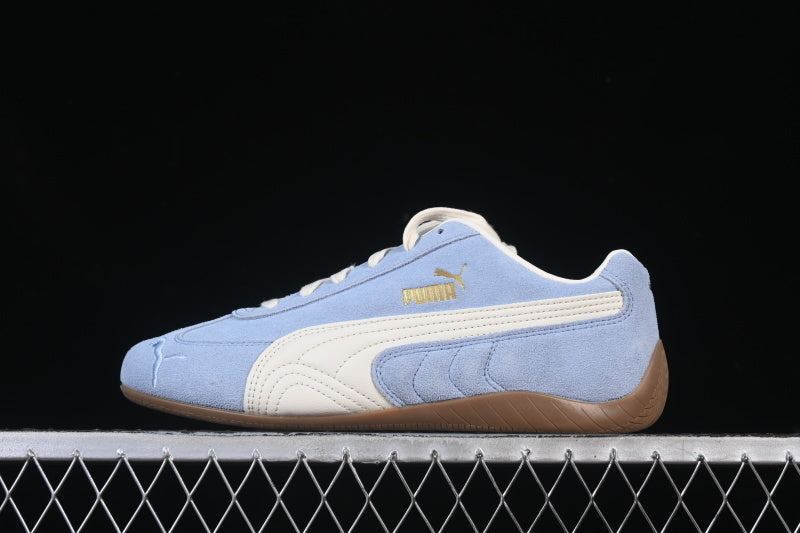 PUMA SPEEDCAT WHITE/BLUE/BROWN