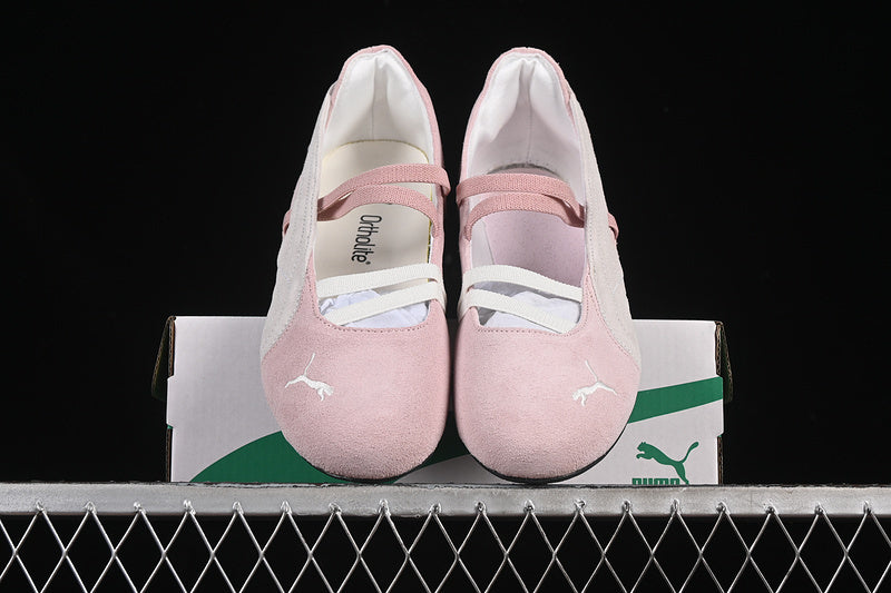 PUMA SPEEDCAT BALLET LTH WHISP OF PINK/WHITE
