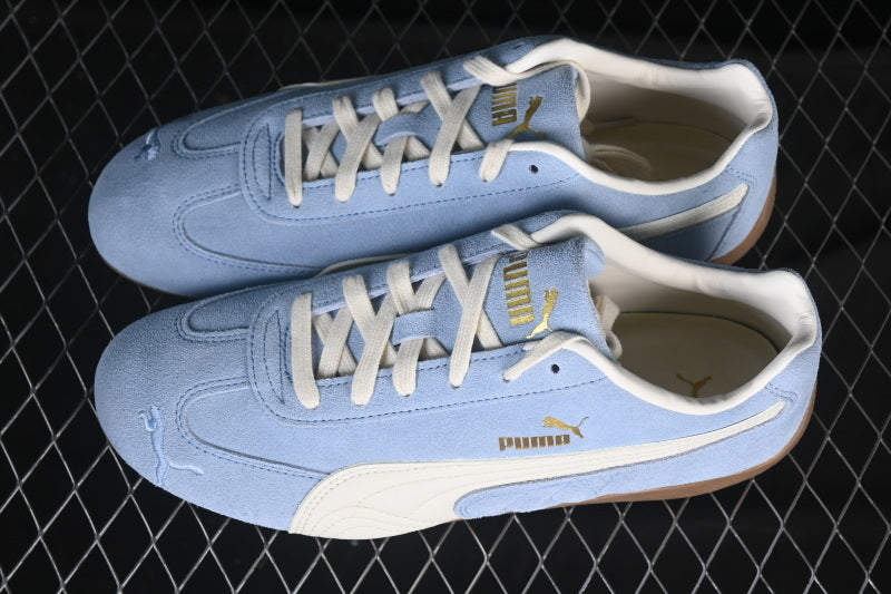 PUMA SPEEDCAT WHITE/BLUE/BROWN