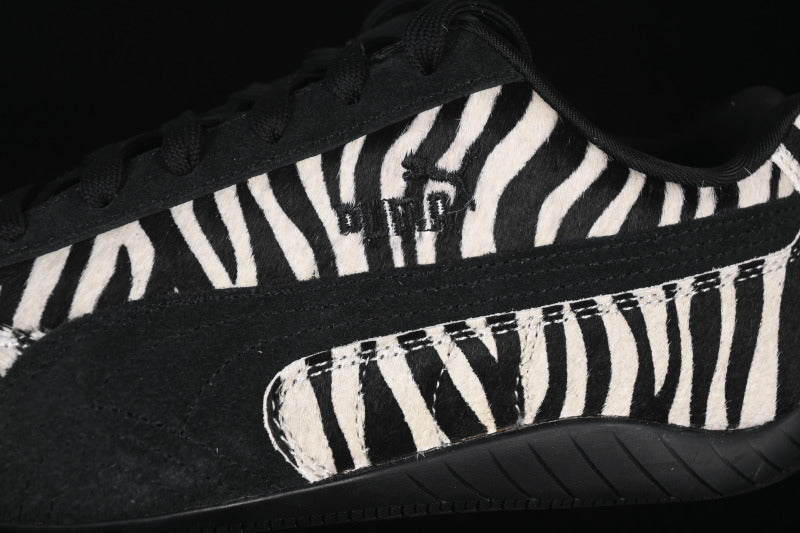 Puma ZEBRA LOW TOP CASUAL LIFE SHOES WHITE/BLACK