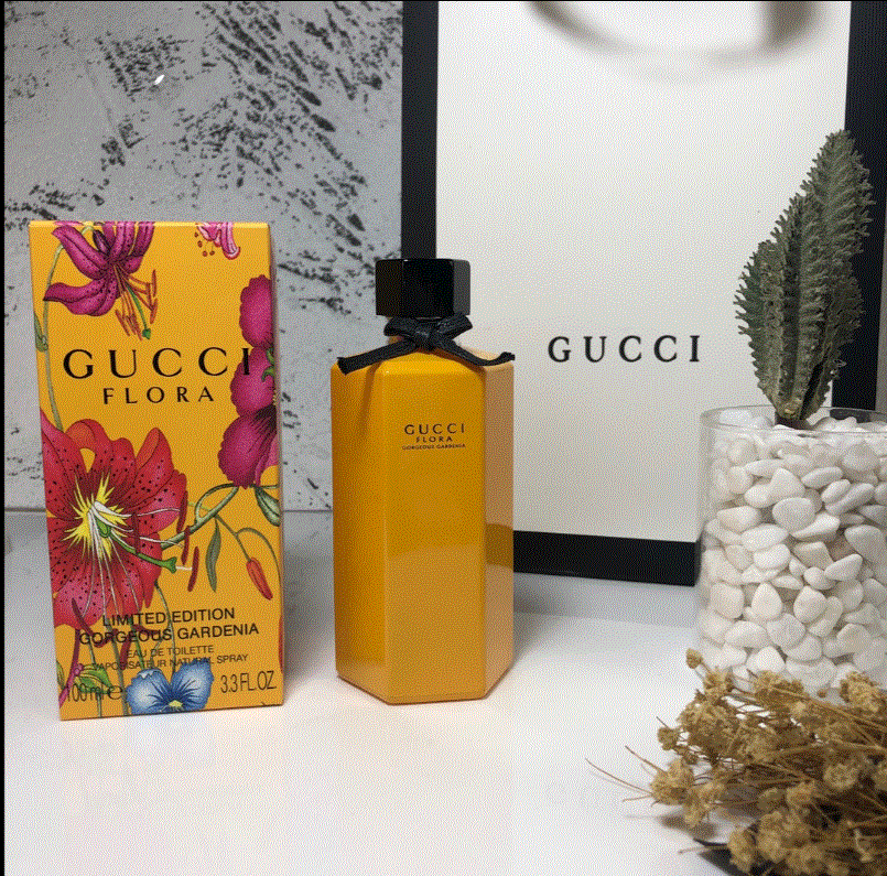 Gucci Flora Gorgeous Gardenia Limited Edition 2018 Yellow