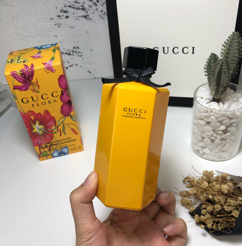 Gucci Flora Gorgeous Gardenia Limited Edition 2018 Yellow