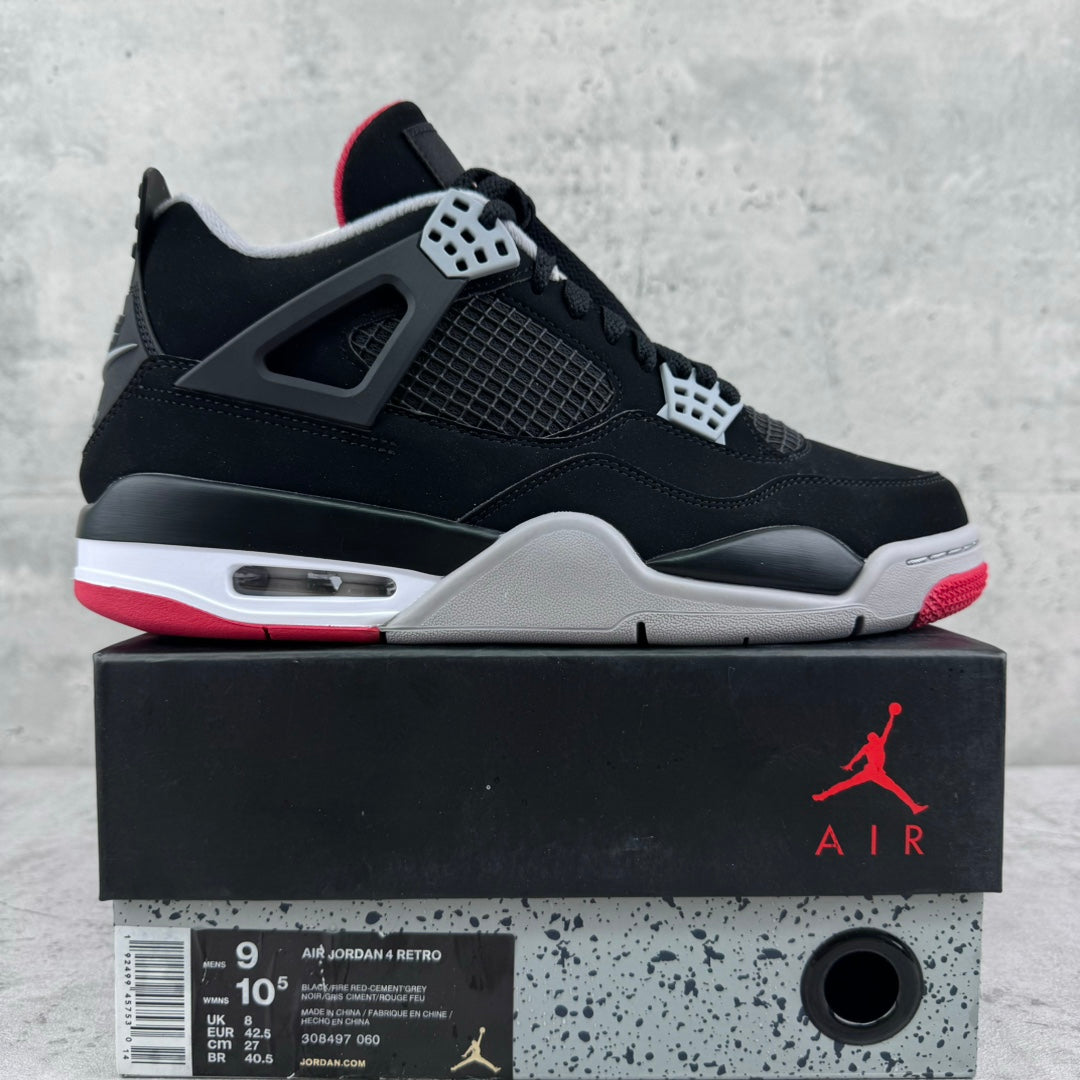 Jordan 4 Retro Bred