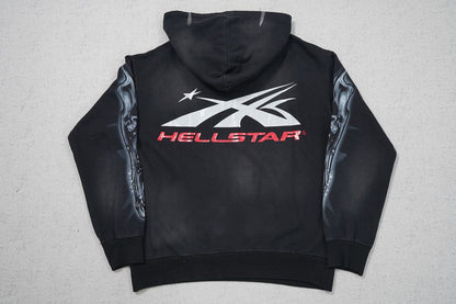 HELLSTAR Black XXX Hoodie