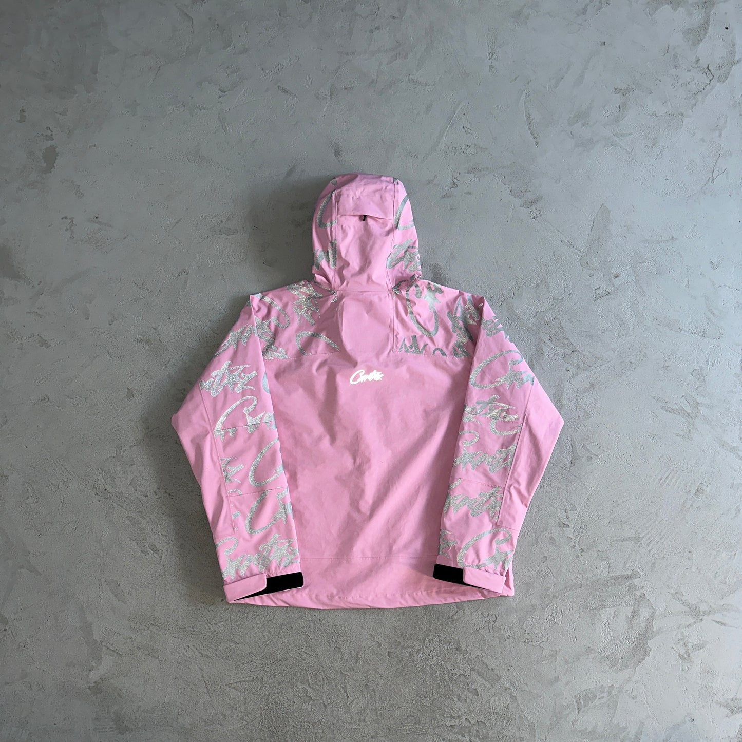 Corteiz Elitework Shell Jacket-Pink