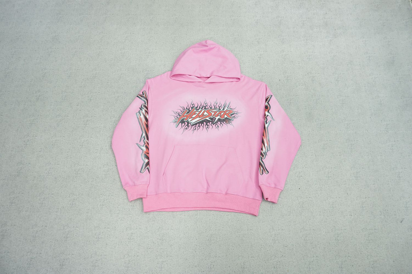 HELLSTAR Pink Hoodie