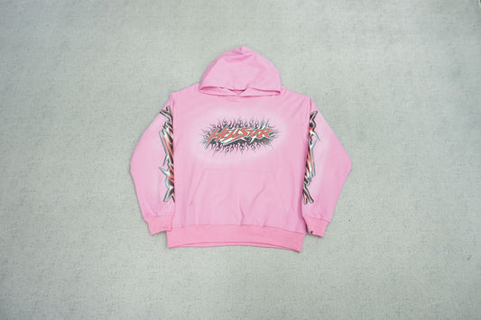 HELLSTAR Pink Hoodie