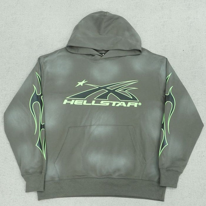 HELLSTAR Green Hoodie