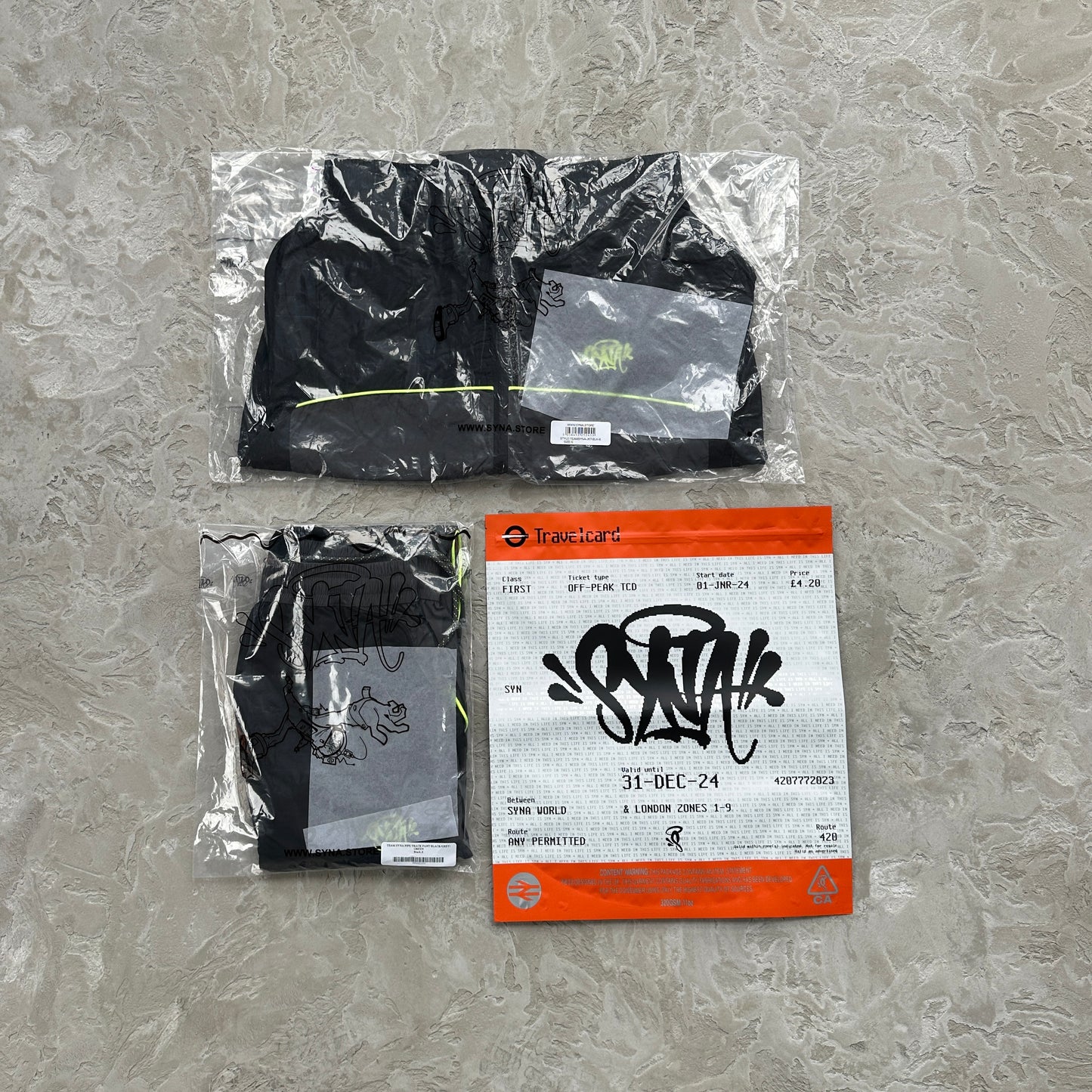 Syna Yellow Team Tracksuit