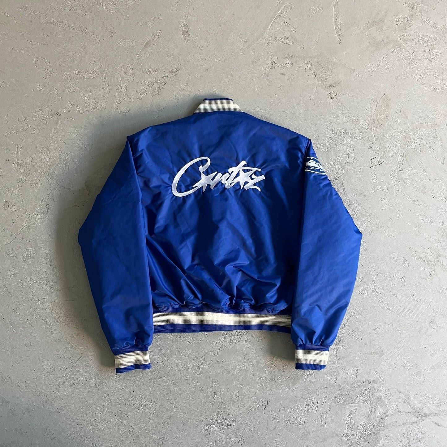 Corteiz Blue Stadium Jacket