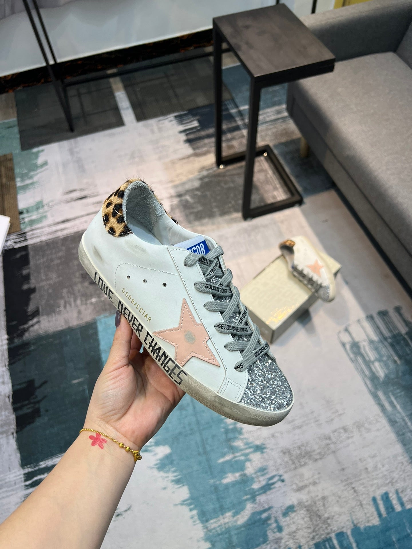 Golden Goose Leopar YM Sneakers