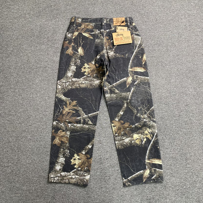 STUSSY Flower Jeans