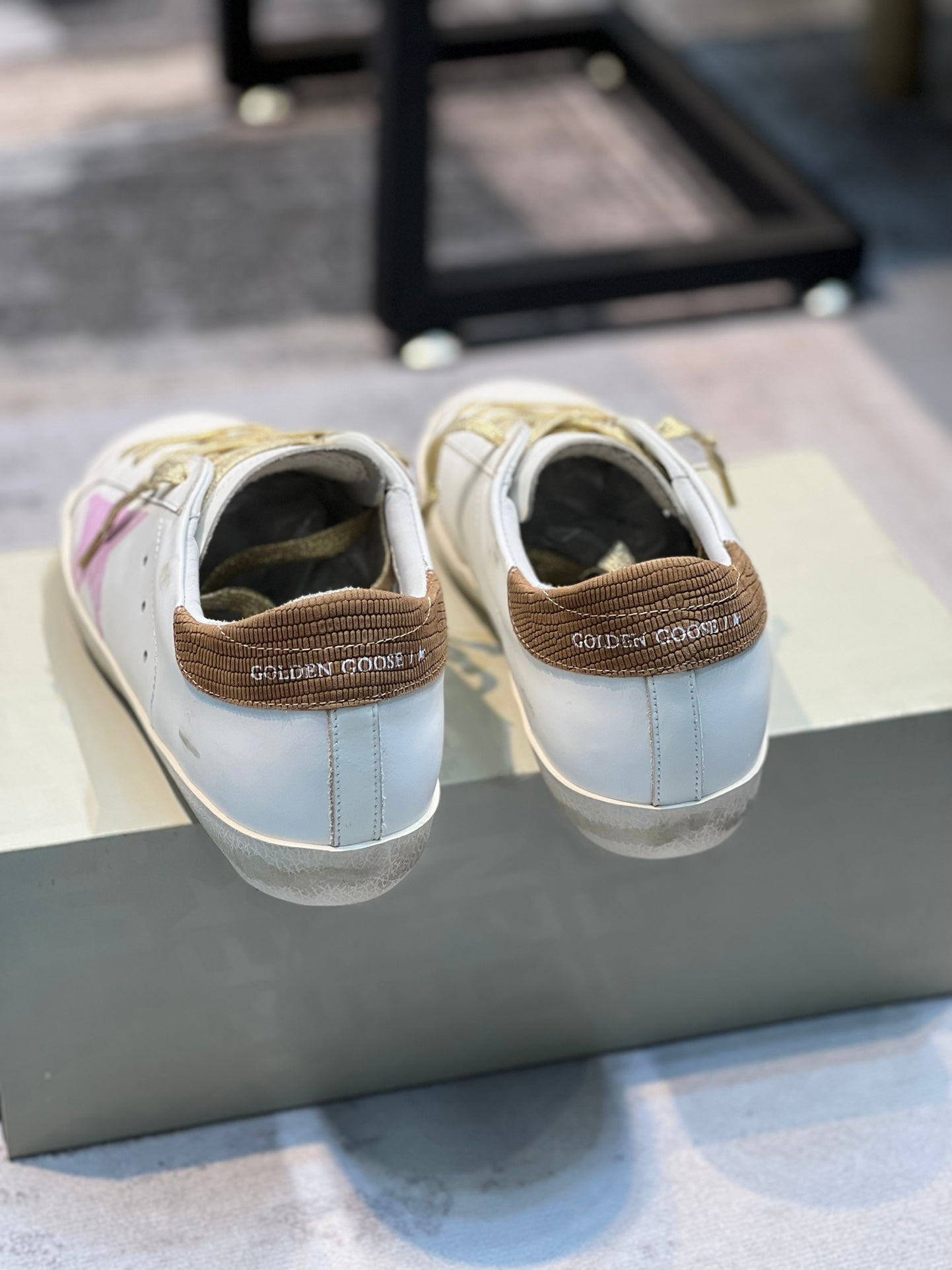Golden Goose Leather Sneakers