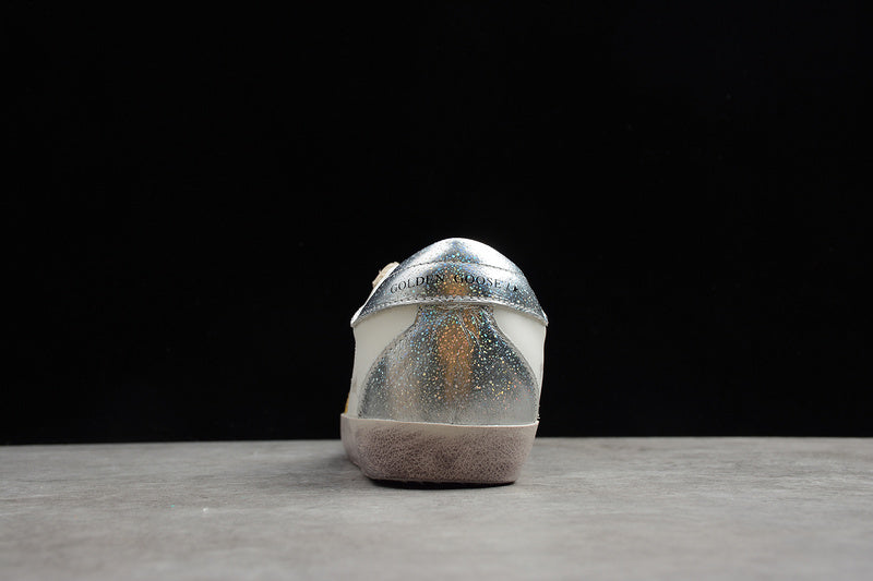 GOLDEN*GOOSE SUPER STAR WHITEGOLD LIGHT GREY
