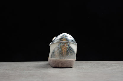 GOLDEN*GOOSE SUPER STAR WHITEGOLD LIGHT GREY