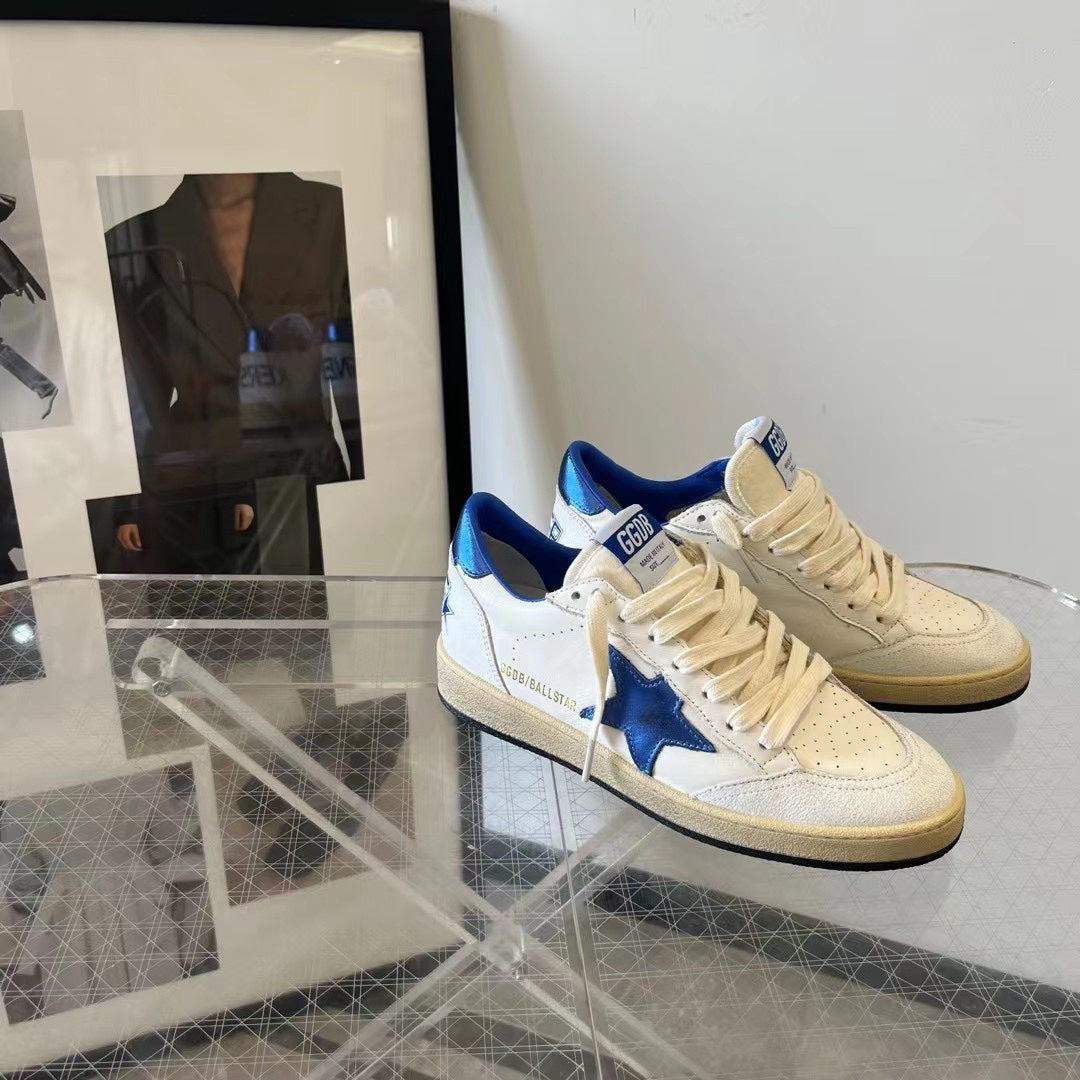 Golden Goose Blue Sneakers