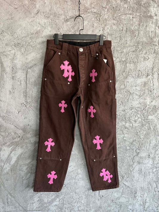 Chrome Hearts Brown Pantolon