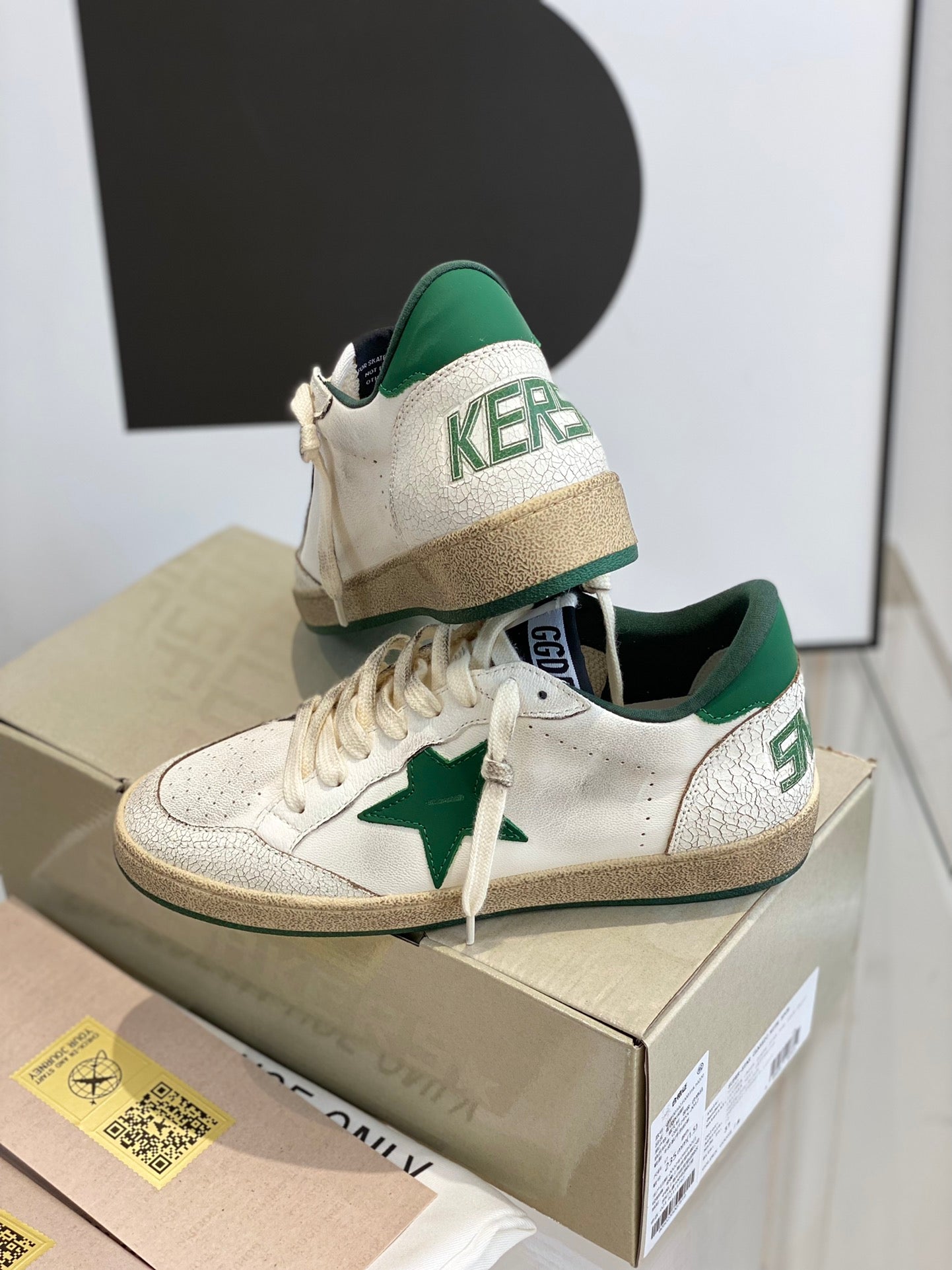 Golden Goose Golden Green Sneakers