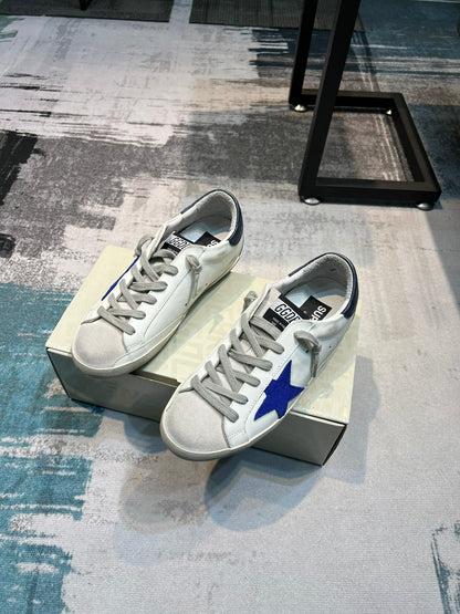 Golden Goose Blue Sneakers