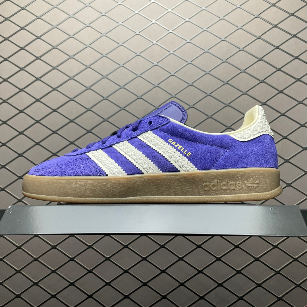 Adidas Gazelle Indoor Purple Fusion Gum Ayakkabı