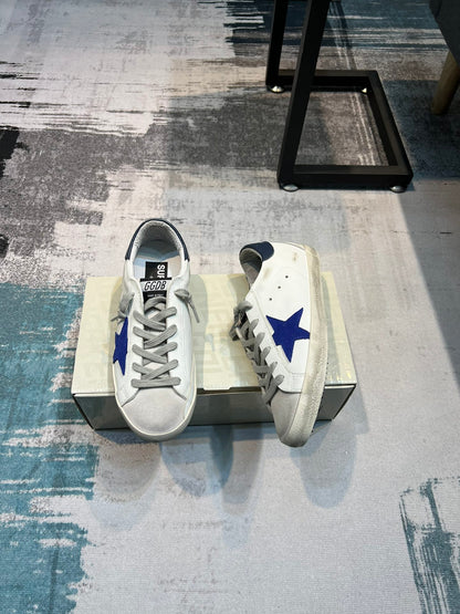 Golden Goose Blue Sneakers