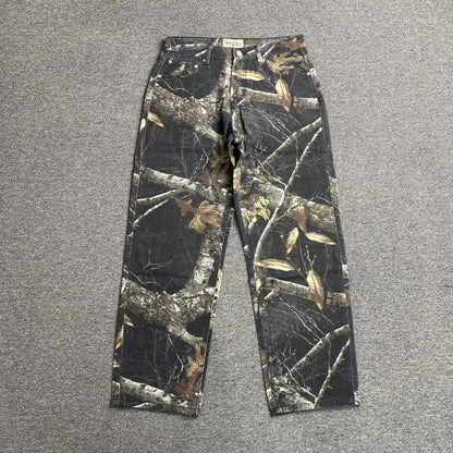 STUSSY Flower Jeans