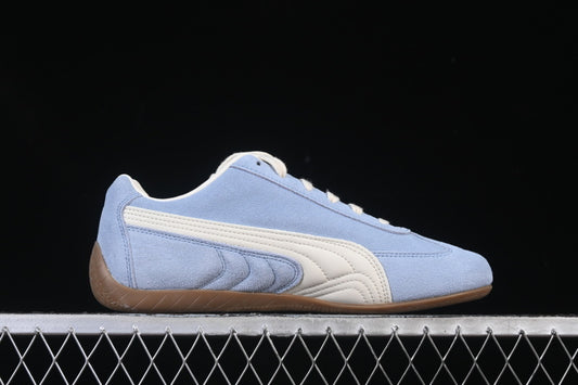 PUMA SPEEDCAT WHITE/BLUE/BROWN