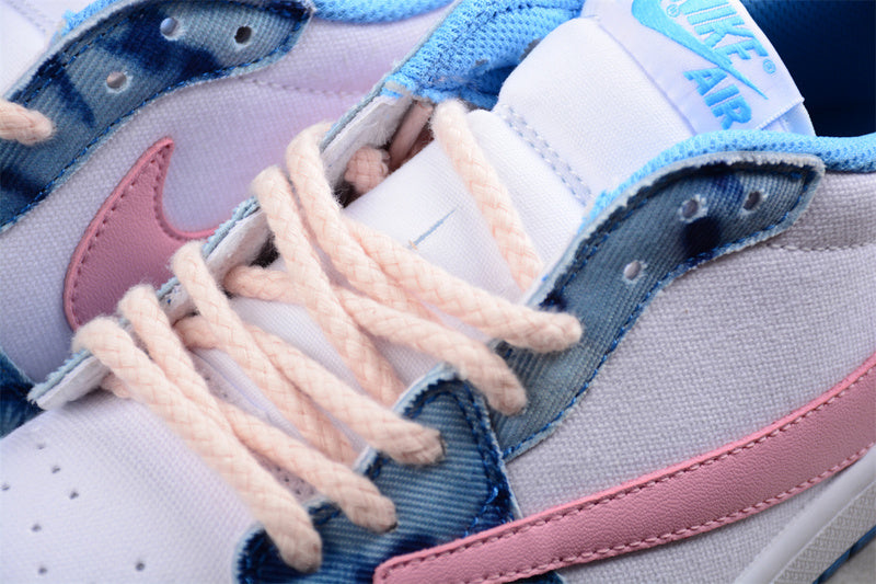 TRAVIS SCOTT AIR JORDAN 1 LOW OG PINK/BLUE/WHITE