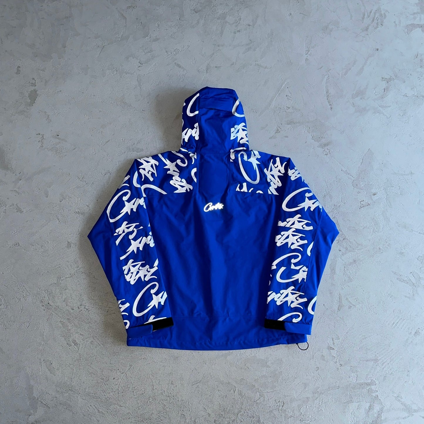 Corteiz Elitework Shell Jacket Blue