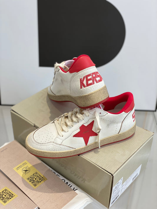 Golden Goose Red Sneakers