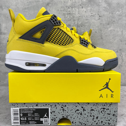 Jordan 4 Retro Lightning